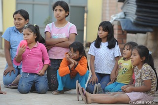 リマ近郊の子どもたち